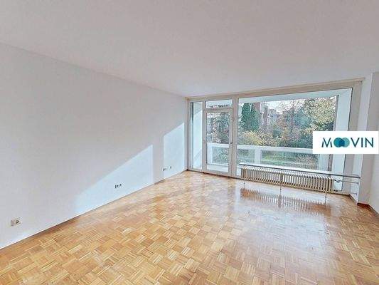 Ansicht I: Wohn- und Esszimmer