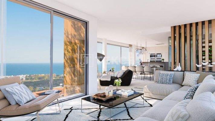 Villas with Smart Home System and Ocean View in Benahavis