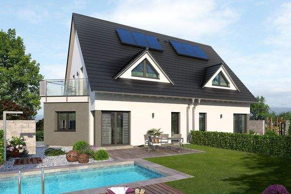 Modernes Einfamilienhaus