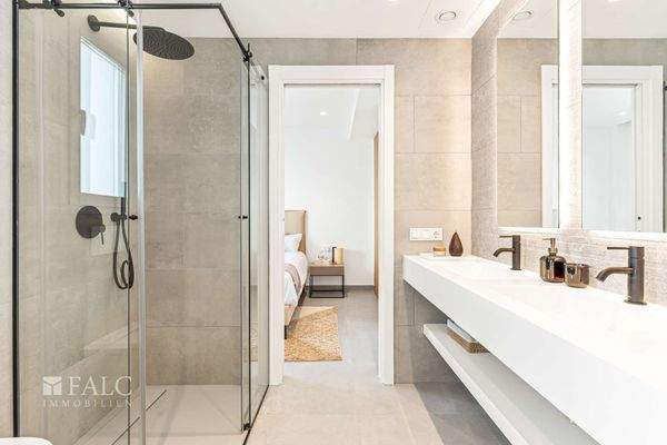 Badezimmer im Schlafzimmer