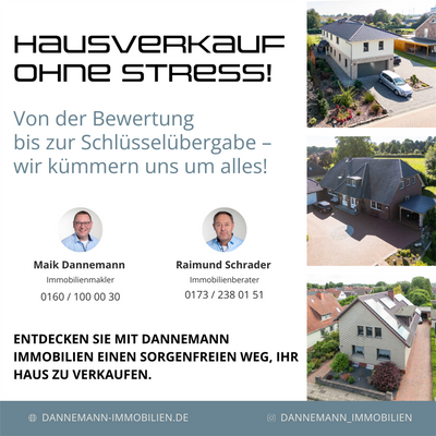 Hausverkauf ohne Stress!