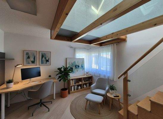 OG-Kinderzimmer mit Galerie