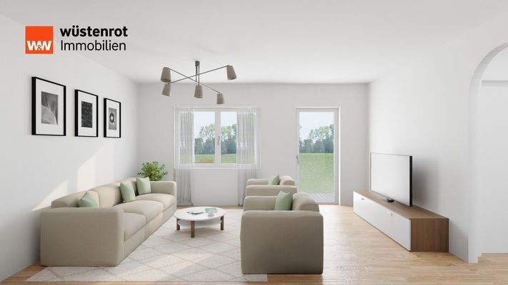 Visualisierung Wohnzimmer