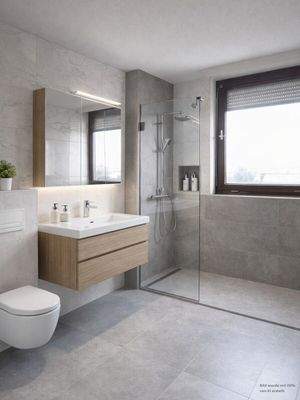 Badezimmer DG -  KI generiert