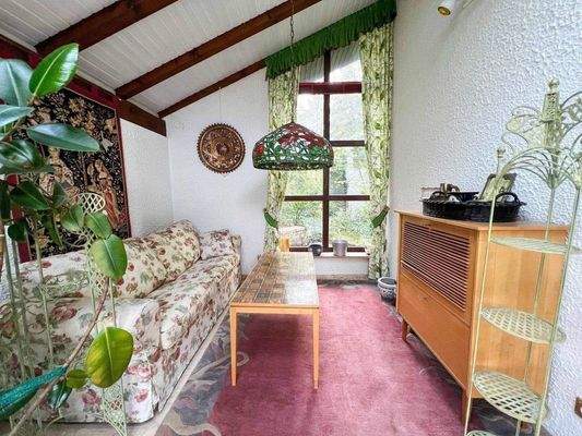 Wintergarten mit Blick Richting Osten