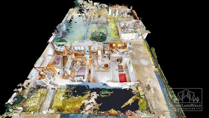 EG - Schematischer Grundriss 3D