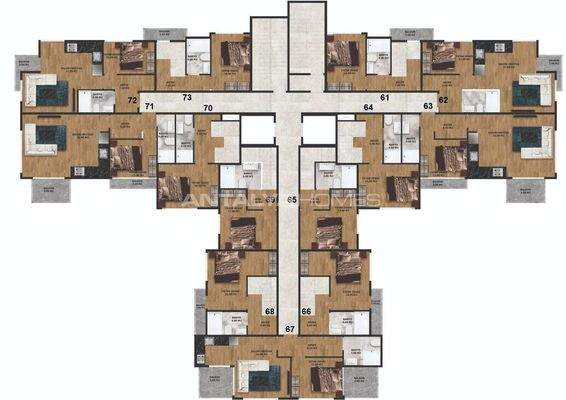 Apartments Walking Distance From the Beach in Alanya