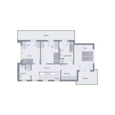 Grundriss Obergeschoss