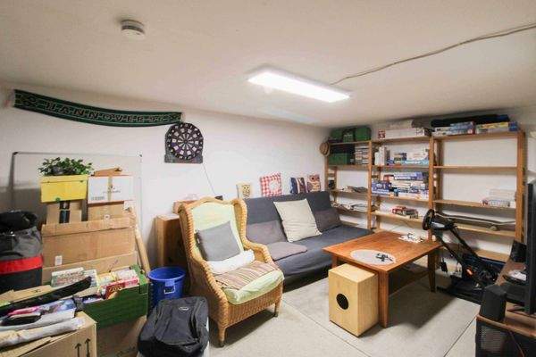 beheizter Kellerraum