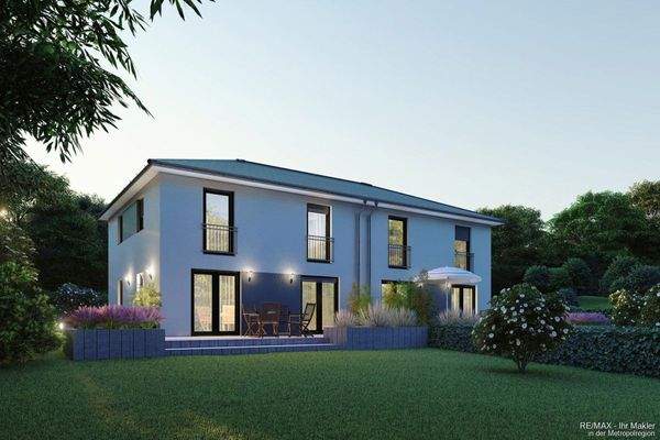 Visualisierung Gartenansicht