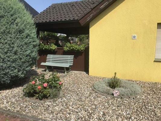 Überdachter Freisitz