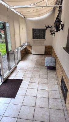 Hauszugangsbereich Windfang Wintergarten