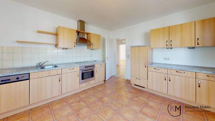 .. die Küche mit EBK