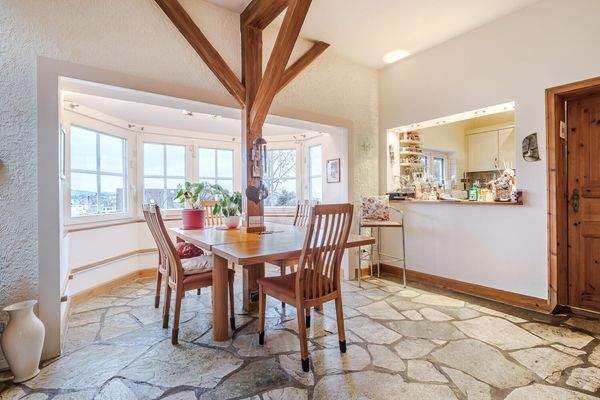 Essbereich mit Fernblick