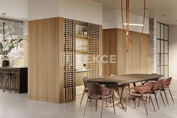 Modern Design Houses with Private Pools in the Center of Bodrum