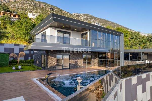 Sea View Villas with Smart Home Technology in Alanya