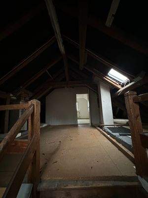 Dachboden - ausbaubar