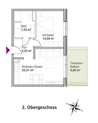 Wohnung 28 (Wohnungstyp B)