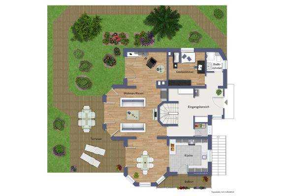 Grundriss Erdgeschoss