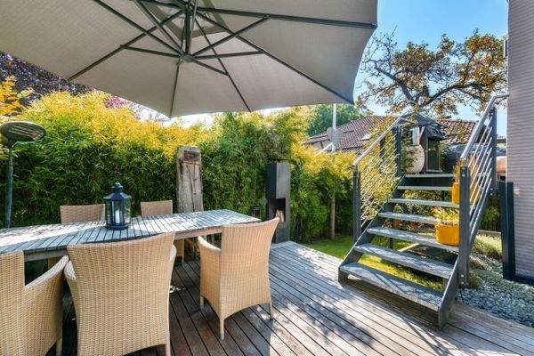 Terrasse mit Urlaubs-Flair