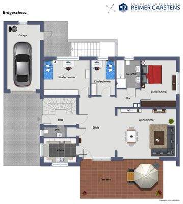 Hauptstraße 7, Lohe-Föhrden Grundriss Erdgeschoss