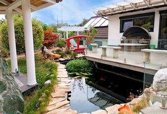 Teich Terrasse 