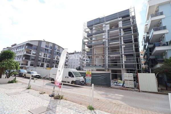 Duplex Apartment for Sale Near the Sea in Antalya Muratpasa