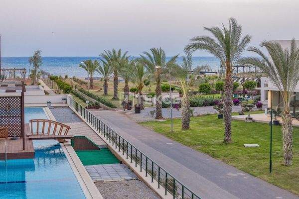 Apartments in a Complex with Private Beach in North Cyprus