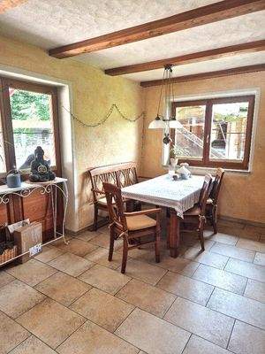 Der Essbereich... Teilansicht