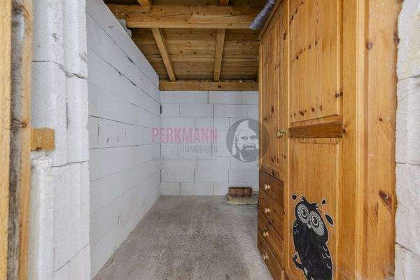 Schuppen Innenansicht