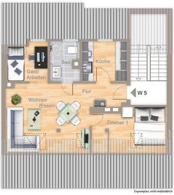 Grundriss Dachgeschoss
