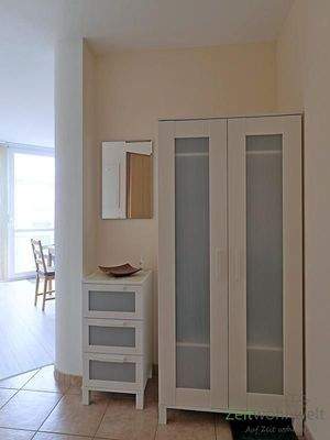 Garderobe im Eingang