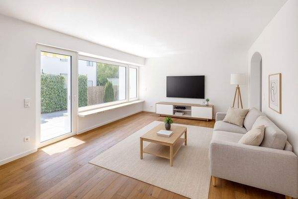 Wohnzimmer EG visualisiert