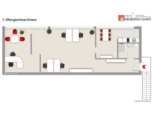 Büro 6. 1. OG hinten