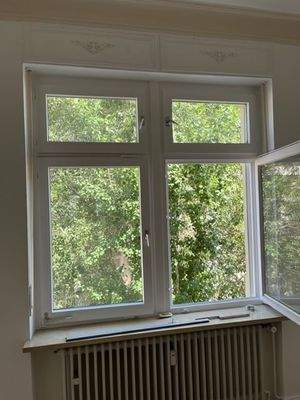 Blick vom Wohnzimmerfenster