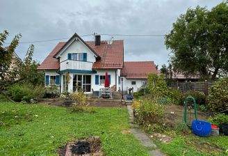 Südansicht Wohnhaus aus Gartenblick