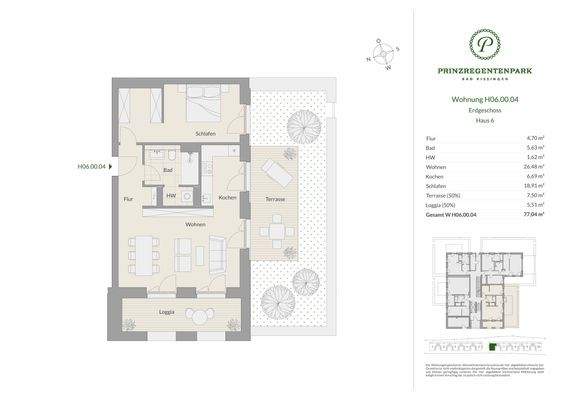 Grundriss Haus 6 - H06.00.04