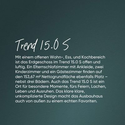 Trend 15.0 S