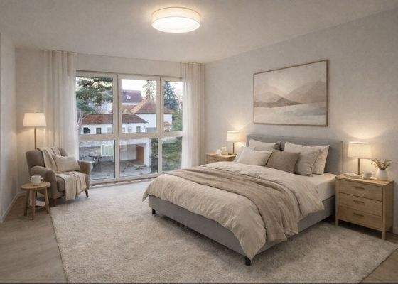 Visualisierung Einrichtungsbeispiel Schlafzimmer