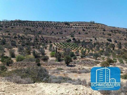 Kreta, Kalamaki: Grundstück mit herrlichem Meerblick und einer Vorbaugenehmigung für 4 Häuser zu verkaufen