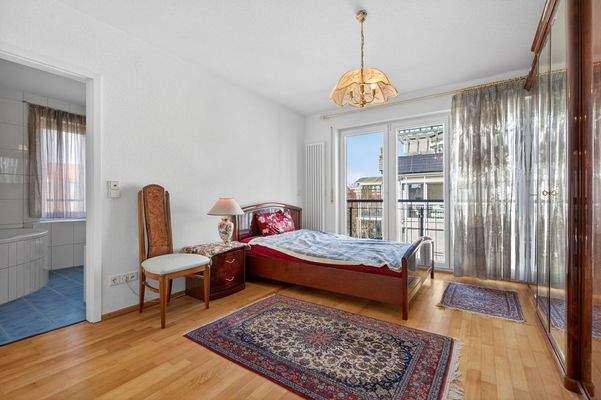 Einblick Schlafzimmer