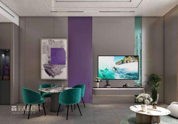 Wohnzimmer und Essbereich