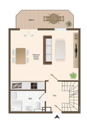 Grundriss Obergeschoss