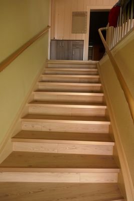Treppe zum DG