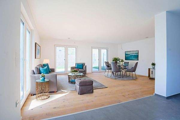 Wohnzimmer Haus a virtuelle Möbelierung