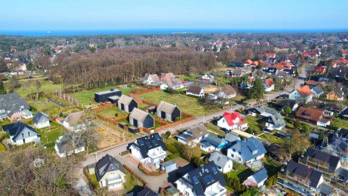 Luftbild mit Südwestansicht