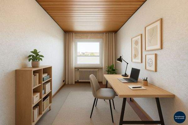 Arbeitszimmer KI-generiert