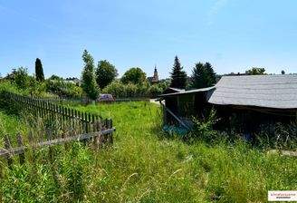 Blick auf das Grundstück