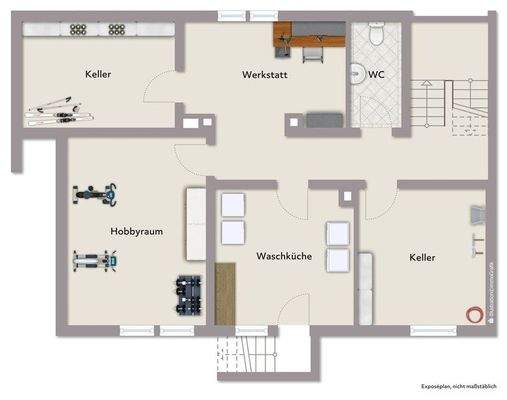 Grundriss Untergeschoss