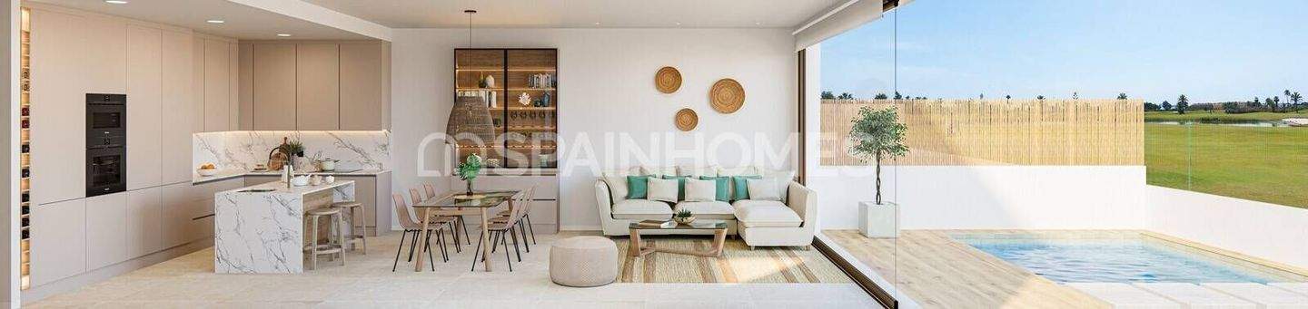 Stylish Flats with Sea Views in Los Alcázares Golf Resort